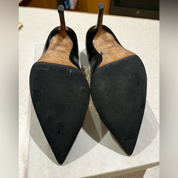 Jimmy Choo Abel Kid Black 100mm 40 9 - Picture 5 of 6